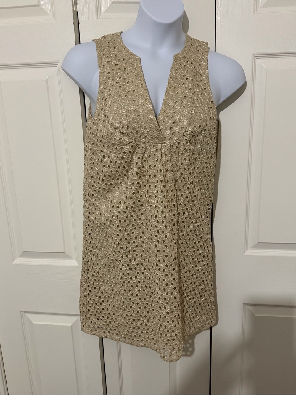 Michael by michael kors eyelit dress size 10